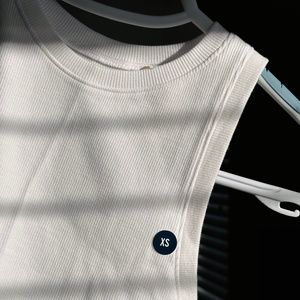 SOLD - 2 x Hollister High Neck Tanks XS Short